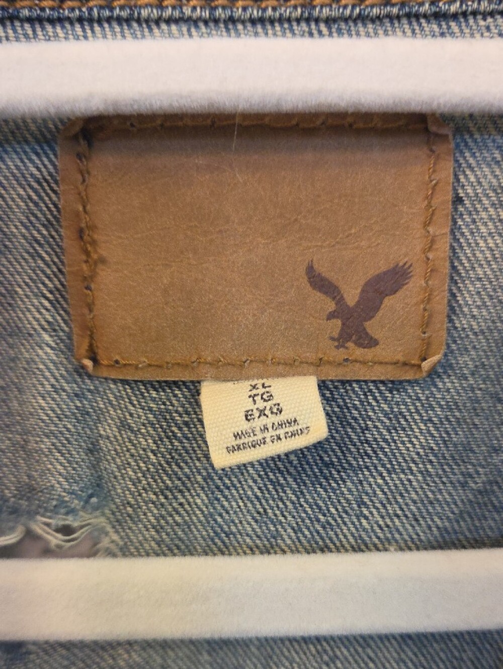 Distressed Light Blue Denim Jacket - Women - Picture 2 of 7